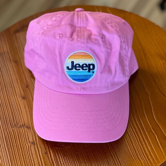 Jeep Pink Sunrise Women's Baseball Cap Hat, OS - Picture 2 of 5